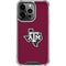 Texas A&M University Black Logo iPhone 16 Pro Clear Case