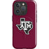 Texas A&M University Black Logo iPhone 16 Pro Magsafe Impact Case