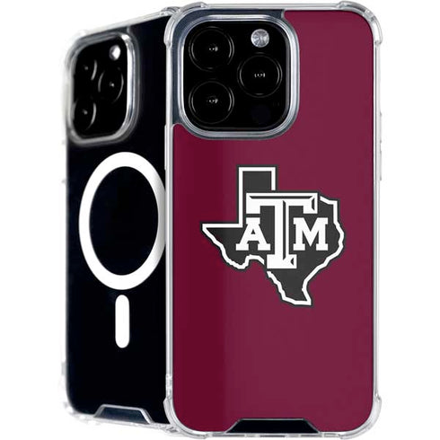 Texas A&M University Black Logo iPhone 16 Pro Max MagSafe Case