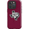 Texas A&M University Black Logo iPhone 16 Pro Max Magsafe Impact Case