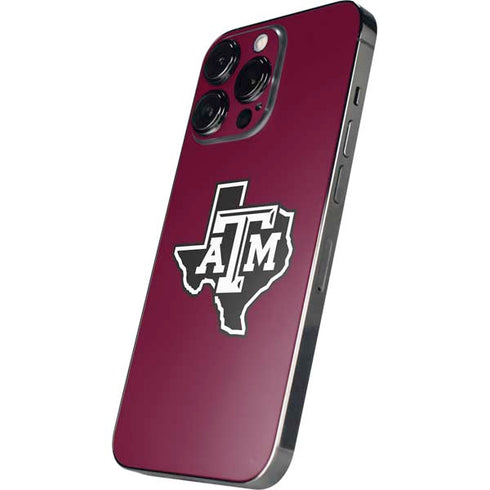 Texas A&M University Black Logo iPhone 16 Pro Skin