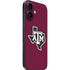 Texas A&M University Black Logo iPhone 16 Skin