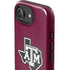 Texas A&M University Black Logo iPhone 16e Impact Case