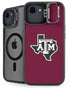 Texas A&M University Black Logo iPhone 16e Kickstand Case