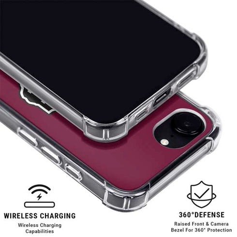Texas A&M University Black Logo iPhone 16e MagSafe Case