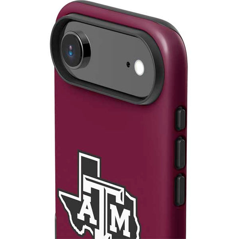 Texas A&M University Black Logo iPhone 17 Air Impact Case
