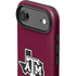 Texas A&M University Black Logo iPhone 17 Air Impact Case