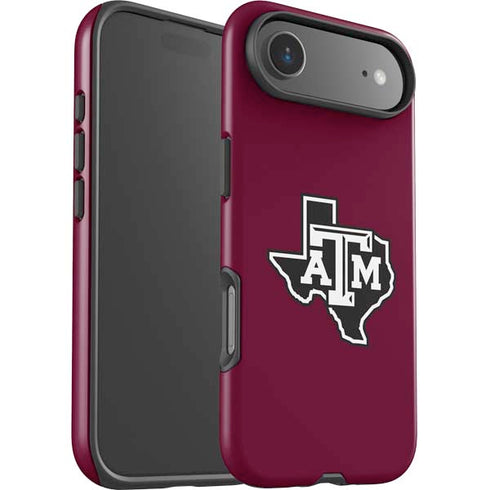 Texas A&M University Black Logo iPhone 17 Air Impact Case