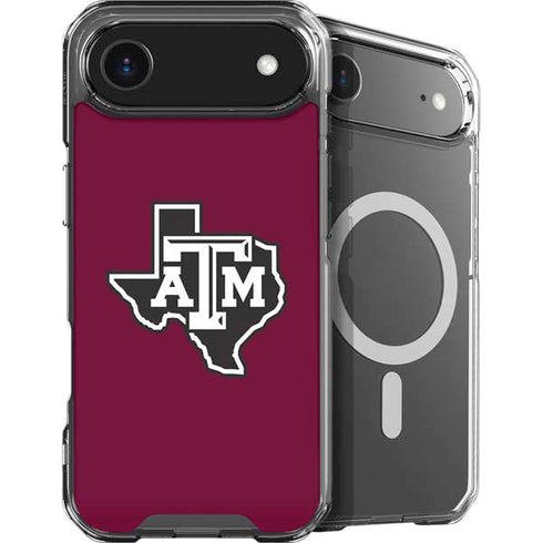 Texas A&M University Black Logo iPhone 17 Air MagSafe Case