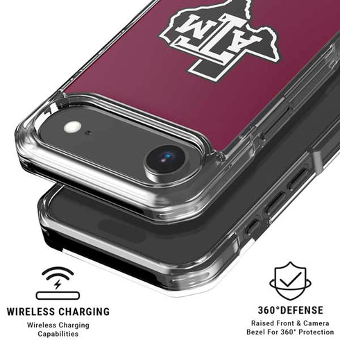 Texas A&M University Black Logo iPhone 17 Air MagSafe Case