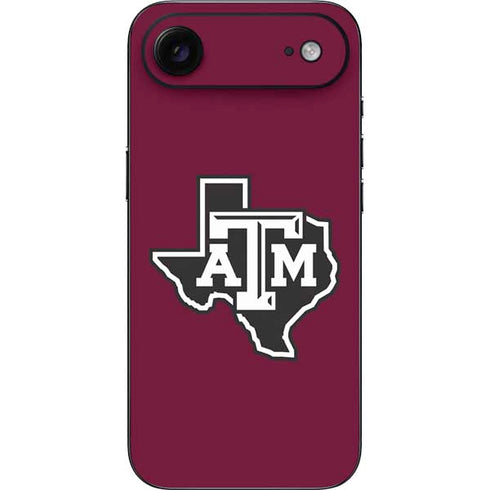 Texas A&M University Black Logo iPhone 17 Air Skin