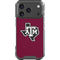 Texas A&M University Black Logo iPhone 17 Pro Clear Case