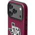 Texas A&M University Black Logo iPhone 17 Pro Impact Case