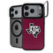 Texas A&M University Black Logo iPhone 17 Pro Kickstand Case