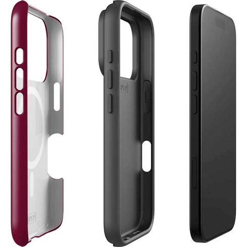 Texas A&M University Black Logo iPhone 17 Pro Magsafe Impact Case