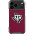 Texas A&M University Black Logo iPhone 17 Pro Max Clear Case