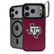 Texas A&M University Black Logo iPhone 17 Pro Max Kickstand Case