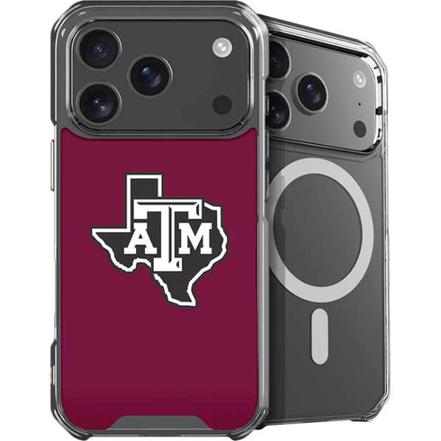 Texas A&M University Black Logo iPhone 17 Pro Max MagSafe Case