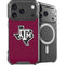 Texas A&M University Black Logo iPhone 17 Pro Max MagSafe Case