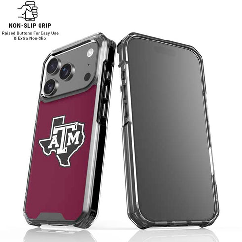 Texas A&M University Black Logo iPhone 17 Pro Max MagSafe Case