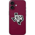 Texas A&M University Black Logo iPhone 17 Skin