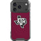 Texas A&M University Black Logo iPhone 18 Pro Clear Case