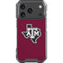 Texas A&M University Black Logo iPhone 18 Pro Clear Case