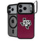 Texas A&M University Black Logo iPhone 18 Pro Kickstand Case