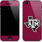Texas A&M University Black Logo iPhone 5/5s/5SE Skin