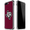 Texas A&M University Black Logo iPhone 7/8 Plus Clear Case