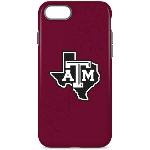 Texas A&M University Black Logo iPhone 7 Pro Case