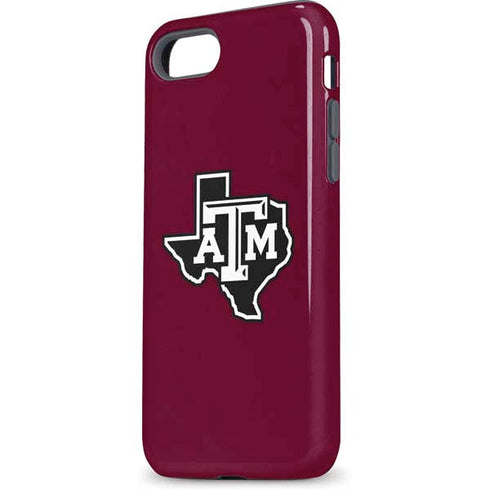 Texas A&M University Black Logo iPhone 7 Pro Case
