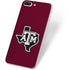 Texas A&M University Black Logo iPhone 8 Plus Skin