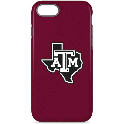 Texas A&M University Black Logo iPhone 8 Pro Case
