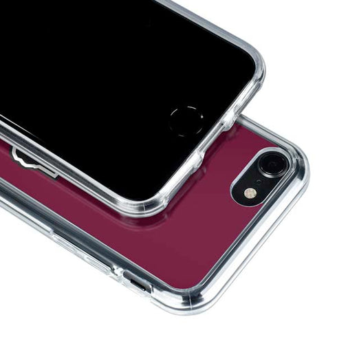 Texas A&M University Black Logo iPhone SE (2nd & 3rd Gen) Clear Case