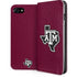 Texas A&M University Black Logo iPhone SE (2nd & 3rd Gen) Folio Case