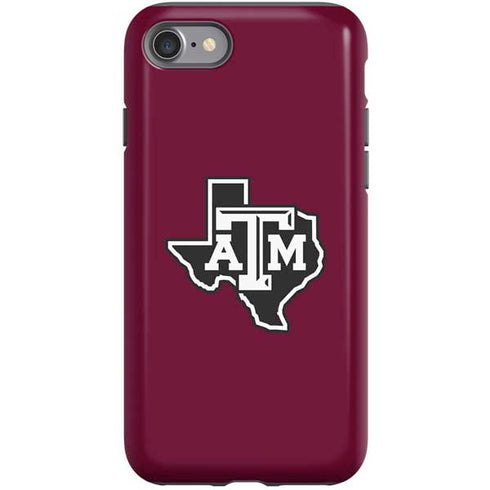 Texas A&M University Black Logo iPhone SE (2nd & 3rd Gen) Pro Case