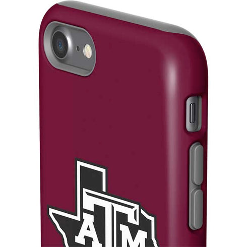 Texas A&M University Black Logo iPhone SE (2nd & 3rd Gen) Pro Case
