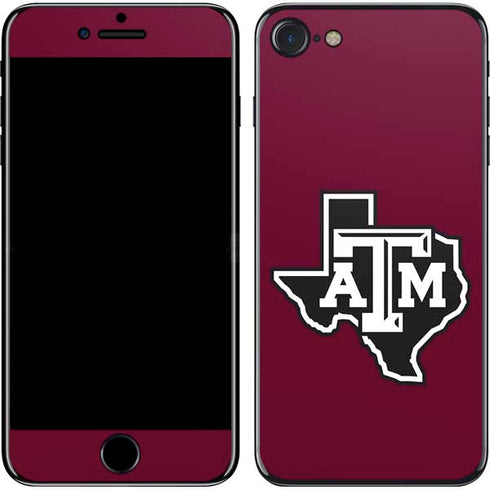 Texas A&M University Black Logo iPhone SE (2nd & 3rd Gen) Skin