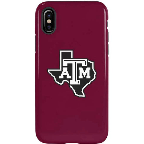 Texas A&M University Black Logo iPhone X Pro Case