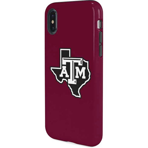 Texas A&M University Black Logo iPhone X Pro Case