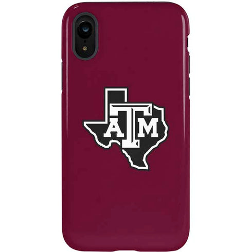 Texas A&M University Black Logo iPhone XR Pro Case