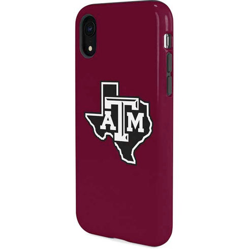 Texas A&M University Black Logo iPhone XR Pro Case