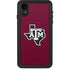 Texas A&M University Black Logo iPhone XR Waterproof Case