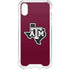 Texas A&M University Black Logo iPhone XS Clear Case