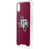 Texas A&M University Black Logo iPhone XS Clear Case