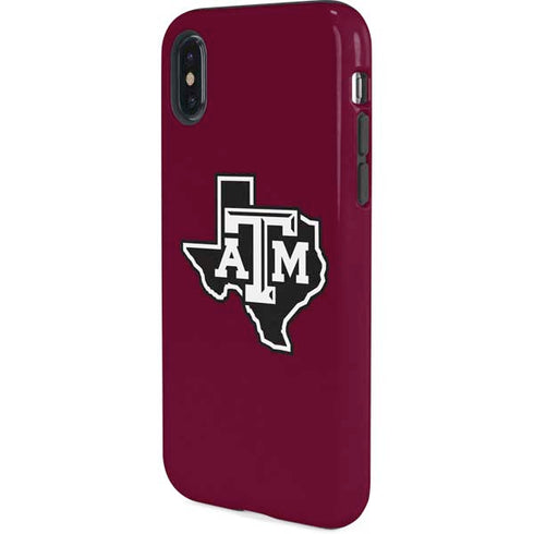 Texas A&M University Black Logo iPhone XS Pro Case