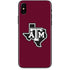 Texas A&M University Black Logo iPhone XS Skin