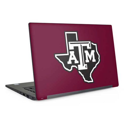 Texas A&M University Black Logo Dell Latitude Skin