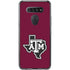 Texas A&M University Black Logo LG K51/Q51 Clear Case